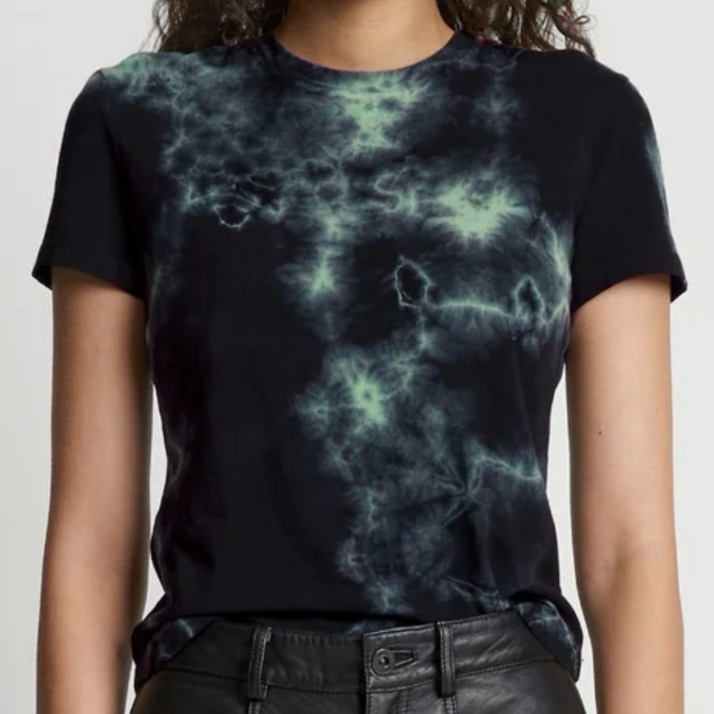 Proenza Schouler White Label tie dye tee shirt.